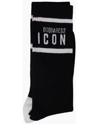DSquared² - Cotton Socks - Lyst