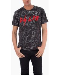 DIESEL - T Joe Rr T-Shirt Short Sleeve Crew Neck Casual Summer Cotton Tees - Lyst