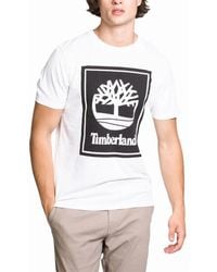 Timberland - Printed T Shirts Short Sleeve Casual Cotton Top Quick Dry Tee - Lyst
