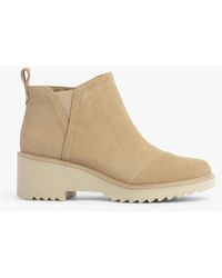 TOMS - Maude Boots Natural - Lyst