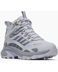 Merrell - Moab Speed 2 Mid Gtx Nylon Casper Hiking Boots - Lyst