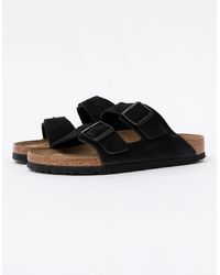 Birkenstock Arizona - Suede Leather Sandals - Lyst