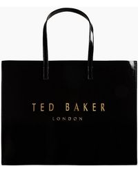 Ted Baker - Crikon Crinkle Extra Large Icon Tote Bag - Lyst