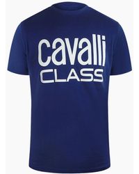 Roberto Cavalli - Cavalli Class Bold Brand T-Shirt - Lyst