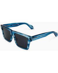 Off-White c/o Virgil Abloh - Uv Protection Round Sunglasses - Lyst
