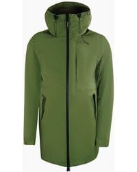 Aquascutum - Active 3-Way Parka Army Down Jacket - Lyst