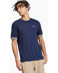 Ben Sherman - Pique Tipped Short Sleeve T-Shirt - Lyst