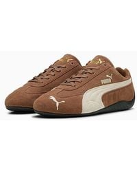 PUMA - Speedcat Og Leather Coffee/Ivory Trainers - Lyst