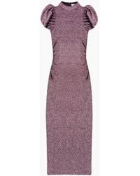 Ro&zo - Adeline Sparkle Tulip Sleeve Detail Dress - Lyst