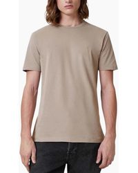 AllSaints - All Saints T Shirts Crew Neck Slim Short Sleeve Casual Summer Cotton Tee - Lyst
