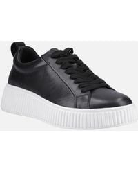 Hush Puppies - Harlow Leather Trainers - Lyst