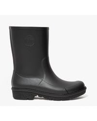 Fitflop - Wonderwelly Short Rubber Wellington Boots All - Lyst
