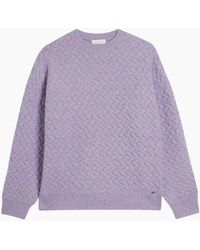 Ted Baker - Morlea Horizontal Cable Relaxed Fit Light Jumper - Lyst
