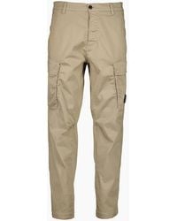 C.P. Company - Satin Stretch Lens Cargo Pants - Lyst