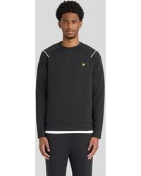 Lyle & Scott - Sports Neoprene Crew Neck Sweatshirt - Lyst