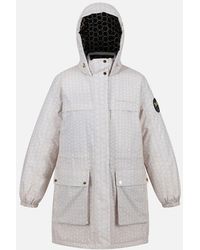 Regatta - Ladies Christian Lacroix Cailar Pearl Longline Waterproof Jacket - Lyst