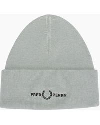 Fred Perry - Graphic Logo Beanie - Lyst
