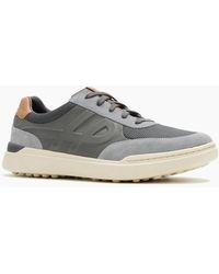 Hush Puppies - Wes Hp Sneaker Suede Charcoal Trainers - Lyst