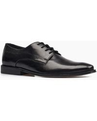 Base London - Marley Plain Toe Derby Shoes - Lyst