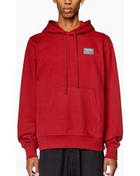 DIESEL - S-Ginn-Sp 0Hayt Pullover Hoodies Drop Shoulder Oversized Sweatshirts - Lyst