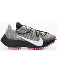 Off-White c/o Virgil Abloh - Nike Low Top Round Toe Sneakers - Lyst