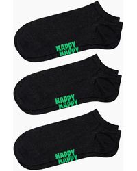 Happy Socks - 3-Pack Solid Low Socks - Lyst