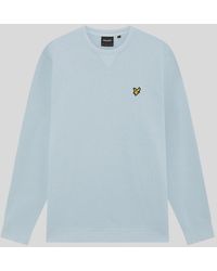 Lyle & Scott - Cotton Crew Neck Sweatshirt - Lyst
