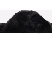 TOMS - Susie Mule Slippers Faux Fur - Lyst