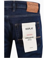 Replay - Grover Denim Jeans Dark Denim - Lyst