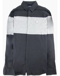 Armani Jeans - Eagle Logo Metal Studs Shirt - Lyst