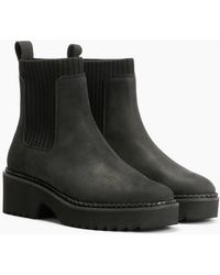 TOMS - Millie Nubuck Leather Boots - Lyst