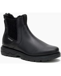 Caterpillar - Fandom Chelsea Fur Waterproof P312607 Leather Boots - Lyst