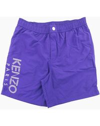 KENZO - Logo Bathing Shorts - Lyst