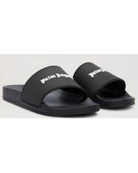Palm Angels - Classic Logo Pool Sliders - Lyst