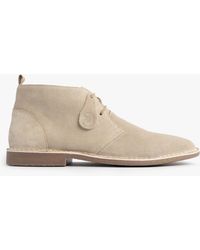 Popps - Vespa Desert Boots Sand - Lyst