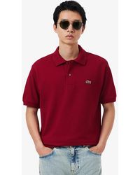 Lacoste - Classic Fit L.12.12 Short Sleeve Polo Shirt Size: L - Lyst