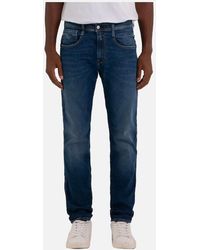 Replay - Hyperflex Premium Stretch Denim Slim Fit Jean Anbass 007 - Lyst