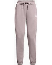 Under Armour - Solid Patterned Fleece Pro Track Pants - Lyst