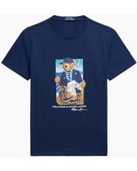 Polo Ralph Lauren - Newport Bear T-Shirt 001 Newport - Lyst