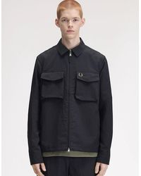 Fred Perry - Ripstop Pocket Overshirt - Lyst