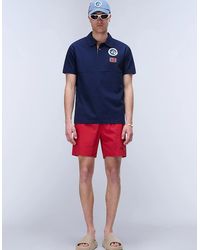 Napapijri - Box Logo Swimming Shorts - Lyst