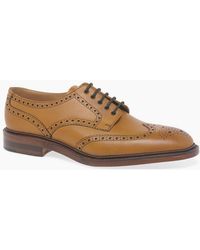 Loake - Chester Leather Brogue Shoes - Lyst