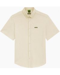 BOSS - Light Short Sleeved Motion Shirt - Lyst
