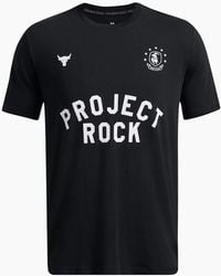 Under Armour - Regular Fit Large Genie Text Graphic T-Shirt - Lyst