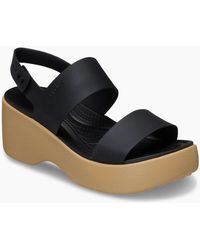 Crocs™ - Brooklyn Sky Eva /Cashew Sandals - Lyst