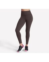 Skechers Go Walk - Skechers Gowalk Fl Hw Legging Nylon Sports Leggings - Lyst