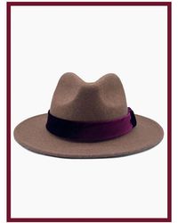 Nooki Design - Frankie Wool Fedora - Lyst