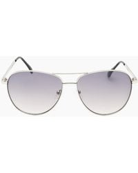 Guess - Gradient Smoke Lens Sunglasses - Lyst