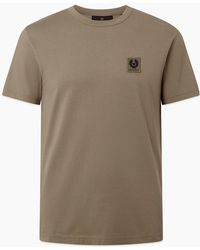 Belstaff - T-Shirt Dusty Taupe - Lyst