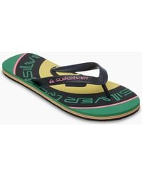 Quiksilver - Molokai Screen Flip Flops - Lyst